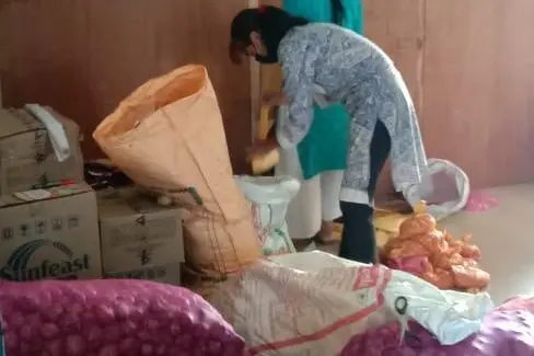 Covid 19 food distribution